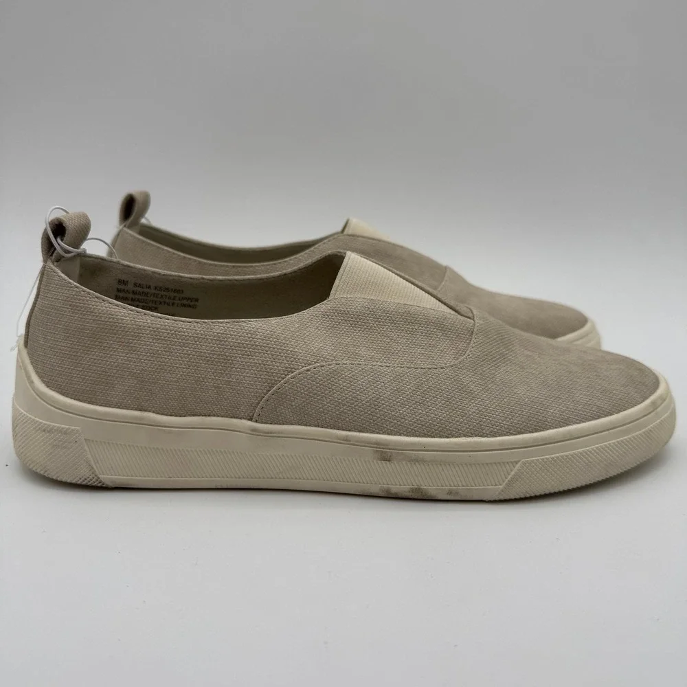 Kensie Salia Beige Slip On Casual Sneakers Women's Size 8M Store Try-On‎